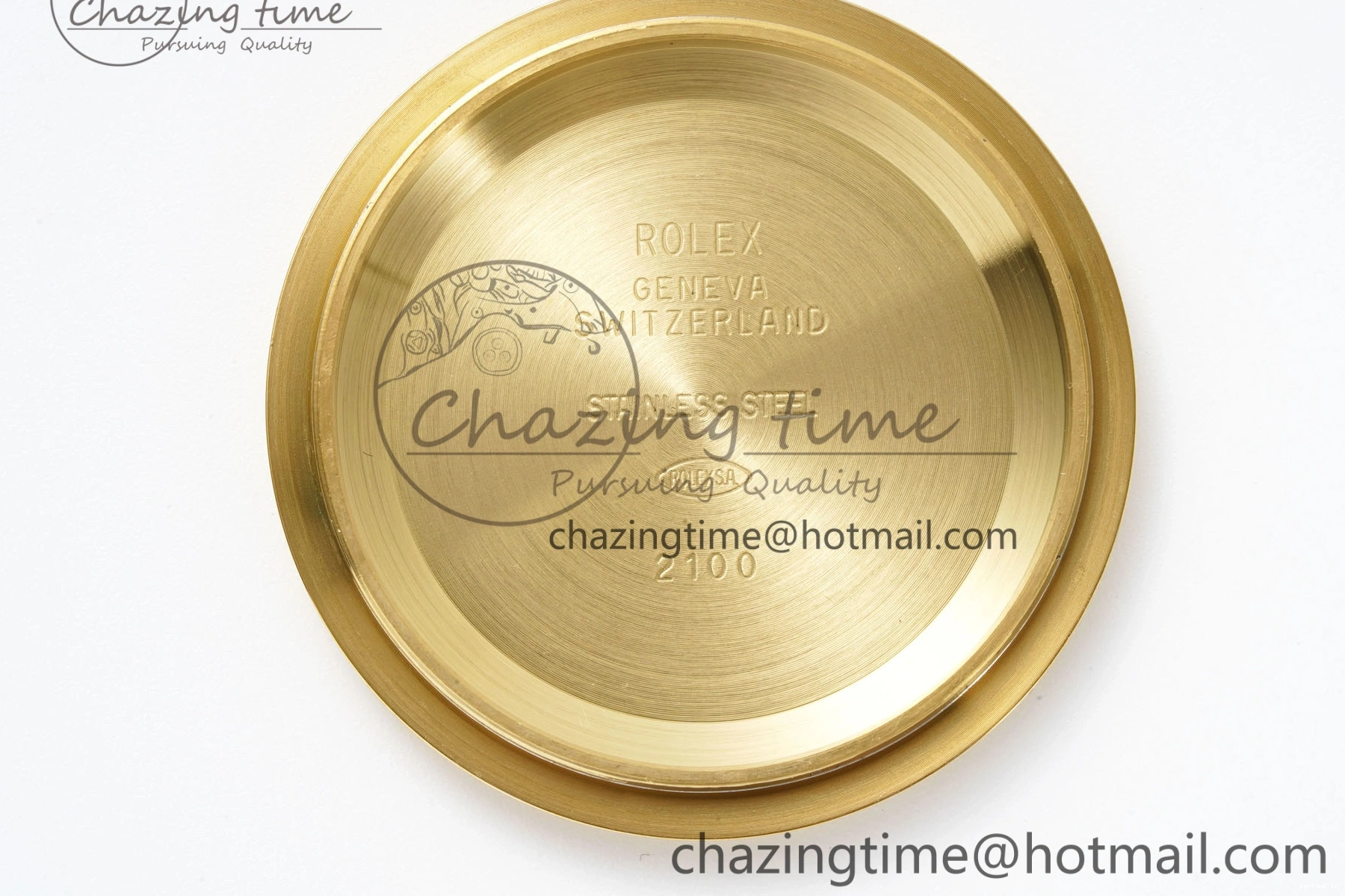 1222 OnTrend Daytona 116518 BTF 1:1 Best Edition YG Black Dial on Oysterflex Rubber Strap SA4130 V 2260